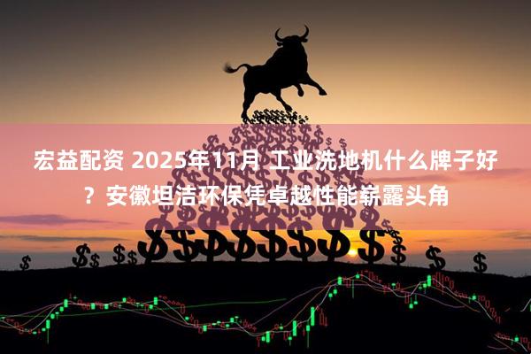 宏益配资 2025年11月 工业洗地机什么牌子好？安徽坦洁环保凭卓越性能崭露头角